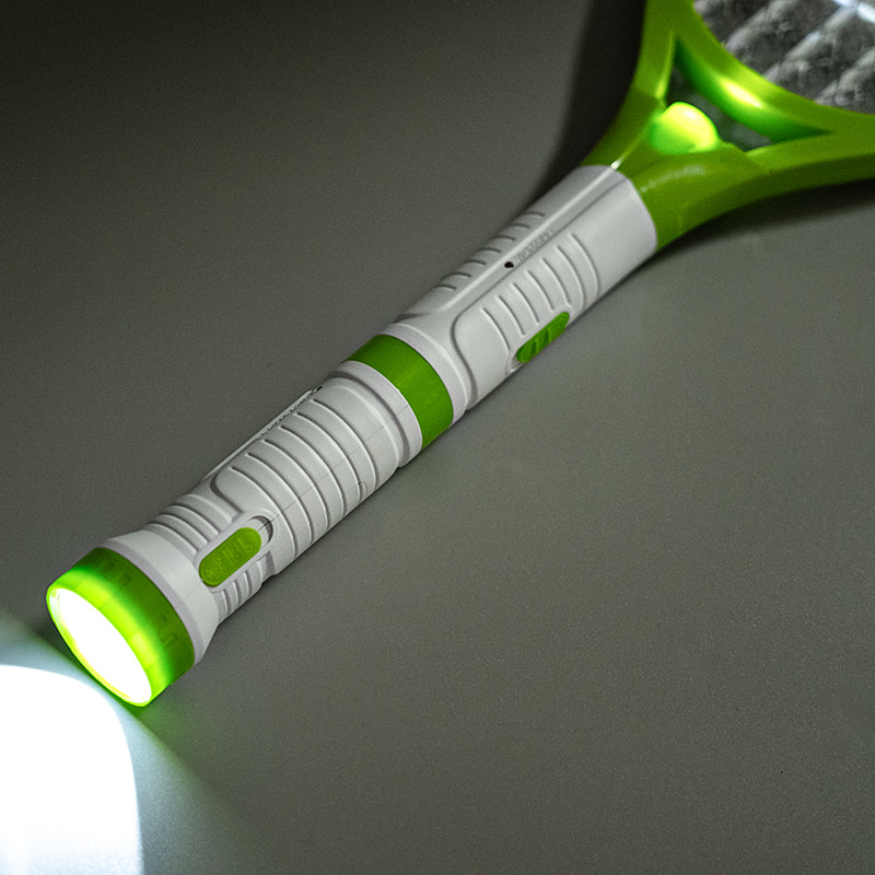 FF-108 avtakbar lommelykt LED bly-syre batteri 250mAh med plugg Elektrisk myggsmekker FF-108 avtakbar lommelykt LED bly-syre batteri 250mAh med plugg Elektrisk myggsmekker